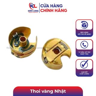 Thoi vàng Nhật CHÍNH HÃNG Thoi vàng có lẫy bên trong, dùng cho máy may 1 kim công nghiệp ổ nhỏ