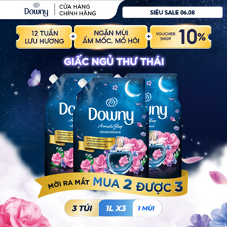 [MUA 2 ĐƯỢC 3] - Nước Xả Vải DOWNY Giấc Ngủ Thư Thái MỚI Hương Nước Hoa Cao Cấp Túi 1L