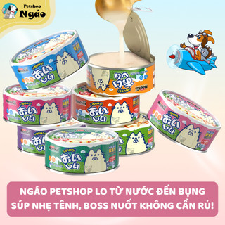 [ Combo sỉ 100 Lon ] Pate NEEKA 85g Dạng Sốt Thịt,  Dạng Gravy Vị Gà Mix Rau Củ __