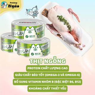 [ Combo sỉ 100 Lon ] Pate NEEKA 85g Dạng Sốt Thịt,  Dạng Gravy Vị Gà Mix Rau Củ __