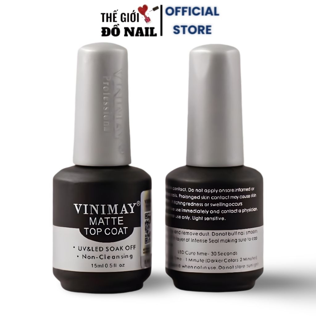Tóp lì, sơn lì vinimay MATTE TOP COAT