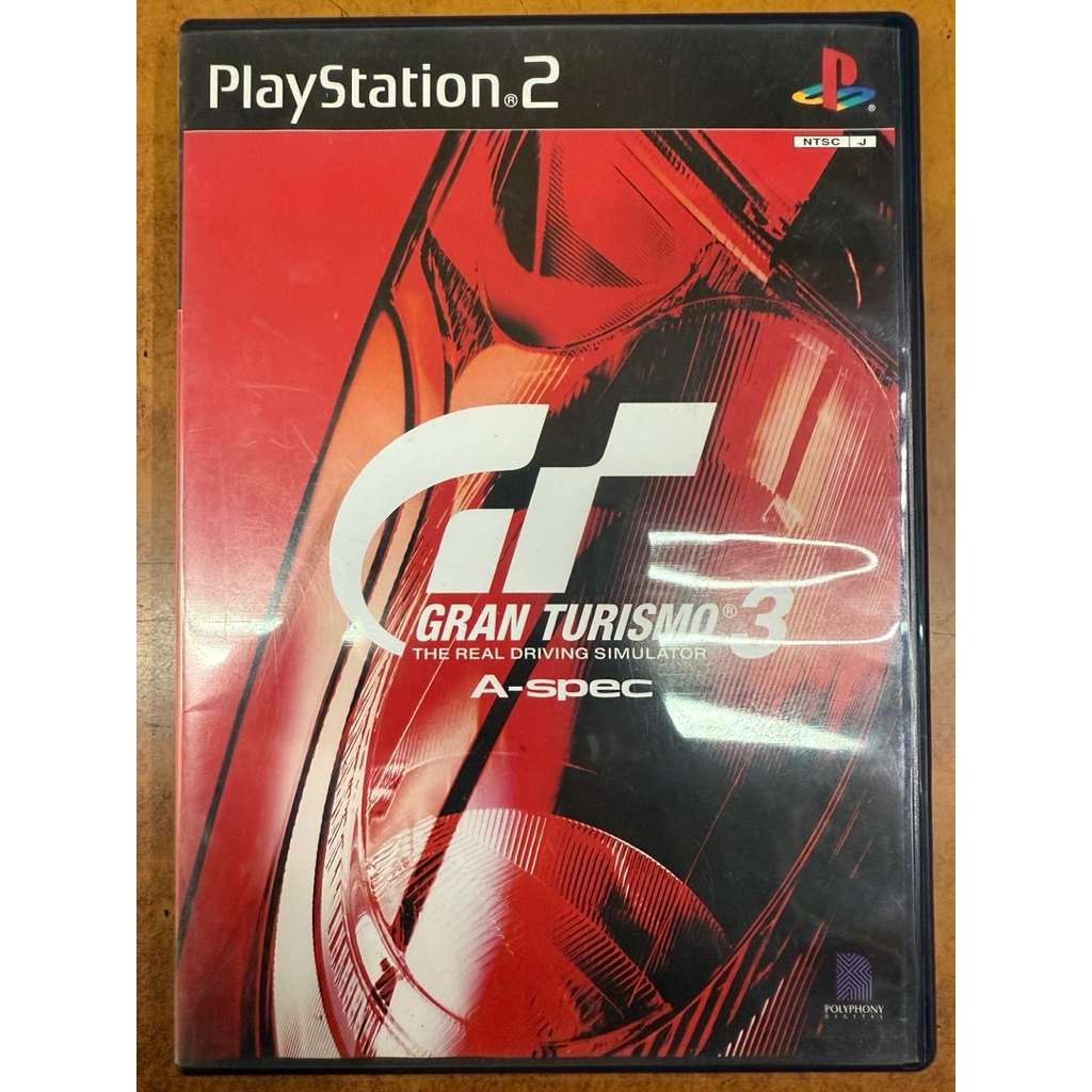 ĐĨA GAME PS2 GỐC – GRAN TURISMO 3 A-SPEC – FULL BOX – BẢN NHẬT