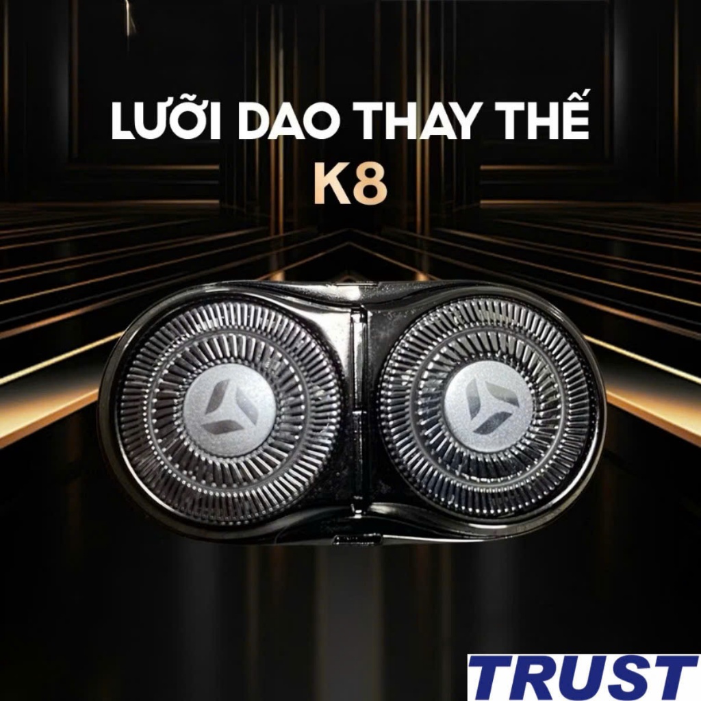 Đầu cạo râu thay thế cho máy cạo râu Enchen K8 (chỉ có đầu cạo, không bao gồm máy cạo râu)