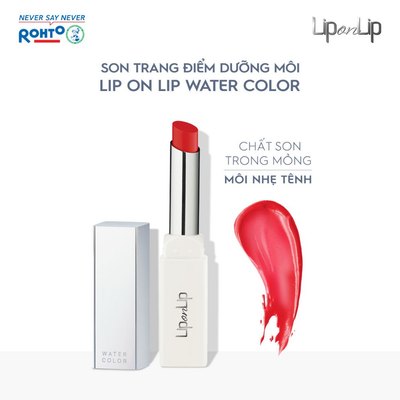 Son thỏi dưỡng môi trang điểm, cho môi căng mọng Lip On Lip Water Color 2.2g