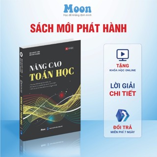 Sách nâng cao toán 12 ôn thi tốt nghiệp THPT, luyện thi dgnl - Moonbook