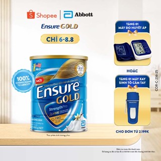 Sữa bột Ensure Gold Abbott hương vani ít ngọt 800g