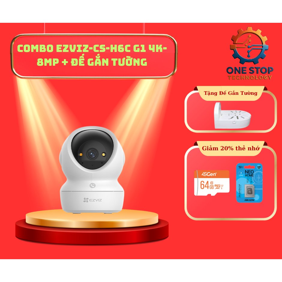 Camera Wifi Ezviz C6N H6C G1 3MP/5MP/8MP CS-H1C 1080P  Đàm Thoại 2 Chiều Thông Minh