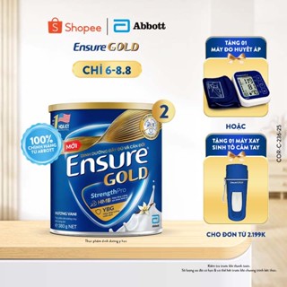 Combo 2 Lon Sữa bột Ensure Gold Abbott hương vani 380g/ 400g