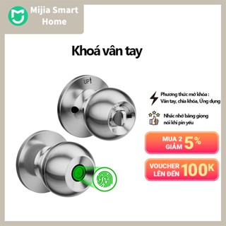 K10 Khoá vân tay thông minh phù hợp Cửa Gỗ,Composite, Xingfa Nhôm Kính, Thép Sắt Vân Gỗ