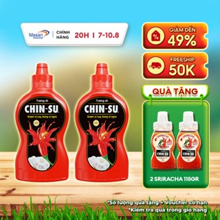 [LS]Combo 2 Chai Tương Ớt CHIN-SU 2KG (Bao bì có thể thay đổi theo đợt nhập hàng)