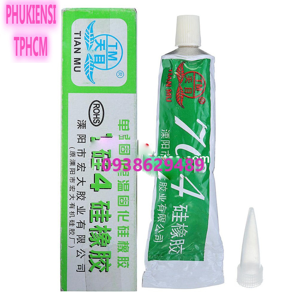 Keo phủ mạch điện tử keo 704 cách điện chịu nhiệt chống ẩm, bảo vệ bo mạch linh kiện hec.
