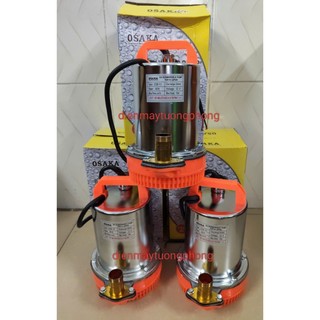  Bơm chìm Osaka 12V công suất 160w cánh nhựa mô tơ lõi đồng 