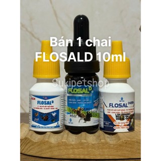 FLOSAL D - 10ml - NƯỚC UỐNG HỖ TRỢ GIẢM CÁC VẤN ĐỀ HÔ HẤP CHO GIA CẦM - CHÍNH HÃNG UV-VIETNAM