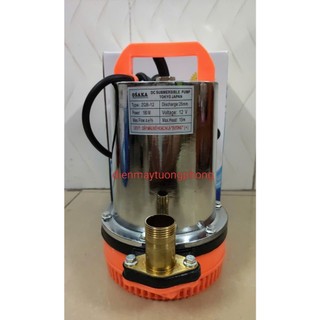  Bơm chìm Osaka 12V công suất 180W mô tơ lõi đồng nặng 4.2kg cánh nhựa 