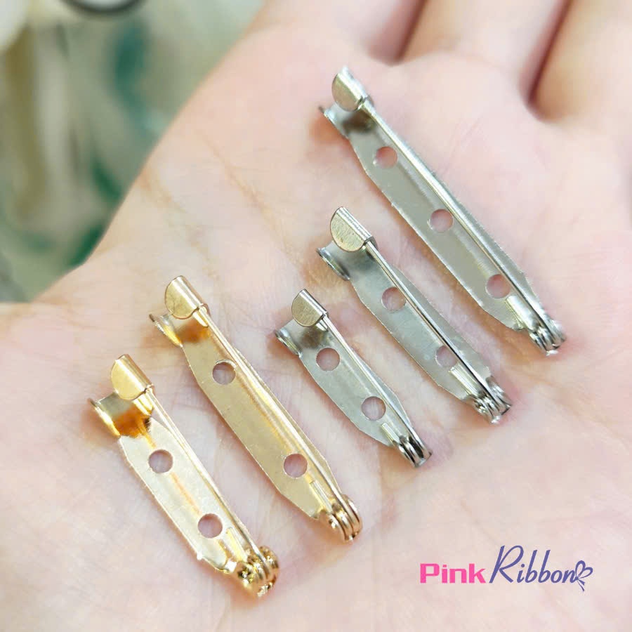 *[SET 10/20/30 CÁI] Ghim cài áo trơn các cỡ dùng làm ghim đính hoa, cài áo, đính nơ áo, phụ liệu may mặc