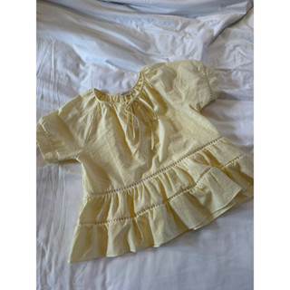 Ni Top ( áo cotton phối ren)