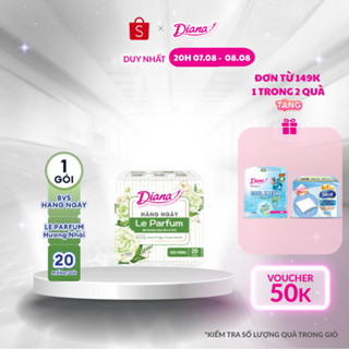 [MỚI RA MẮT] Băng vệ sinh Diana hằng ngày Le Parfum hương nhài Ả Rập thanh khiết 20 miếng
