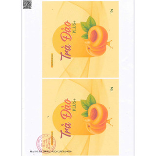 Trà Đào Plus+ (1 Hộp 15 Gói Mẫu Mới)