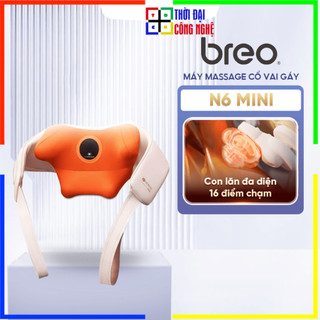  Máy massage cổ vai gáy Breo N6 mini xông nóng bằng carbon hồng ngoại lên đến 40-45°C. Bảo hành 12 tháng 1 đổi 1 15 ngày 