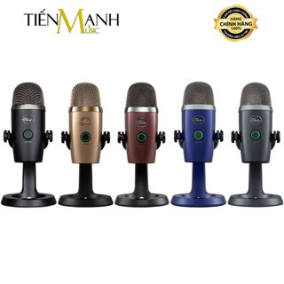   Chính Hãng  Micro USB Condenser Blue Yeti Nano - Mic Thu Âm Podcast Livestream Radio ASMR Microphone Phòng Studio 