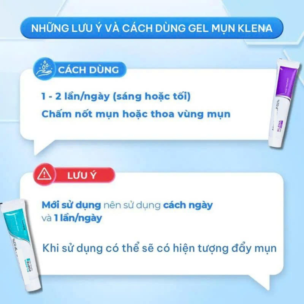 Kem mụn Klena Forte 0.1% 0.3% Hỗ trợ giảm mụn trứng cá, mụn ẩn, mờ thâm, cải thiện làm sáng da | BigBuy360 - bigbuy360.vn