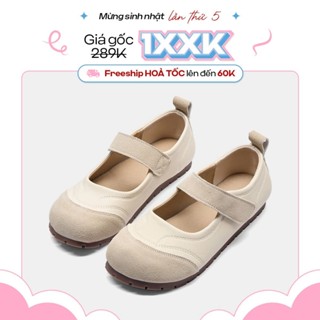 [ SẴN FULLSIZE - HOẢ TỐC ] Giày sandal đế lười quai dán đế chống trơn, bám tốt - Giày back to school - latlatclothing