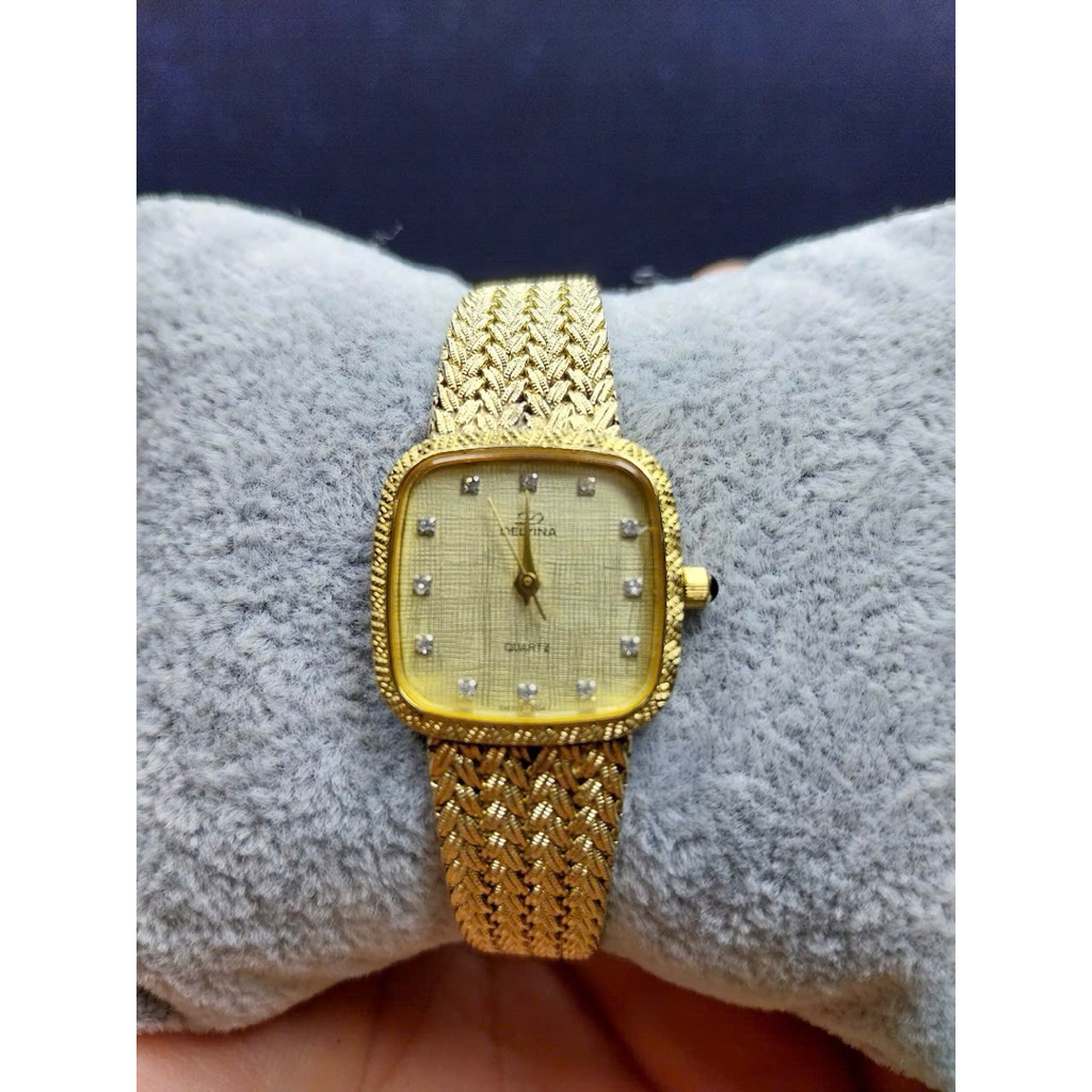 🎊Đồng hồ Si Nữ hiệu Delvina, máy Thụy Sĩ 🇨🇭. Hàng đã qua sử dụng