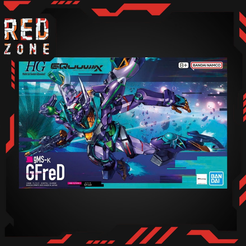 [Hàng Sẵn] Mô Hình Lắp Ráp HG 1/144 GFreD(GQuuuuuuX) Chính Hãng Bandai