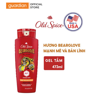Sữa Tắm Dạng Gel Old Spice Bearglove 473ml