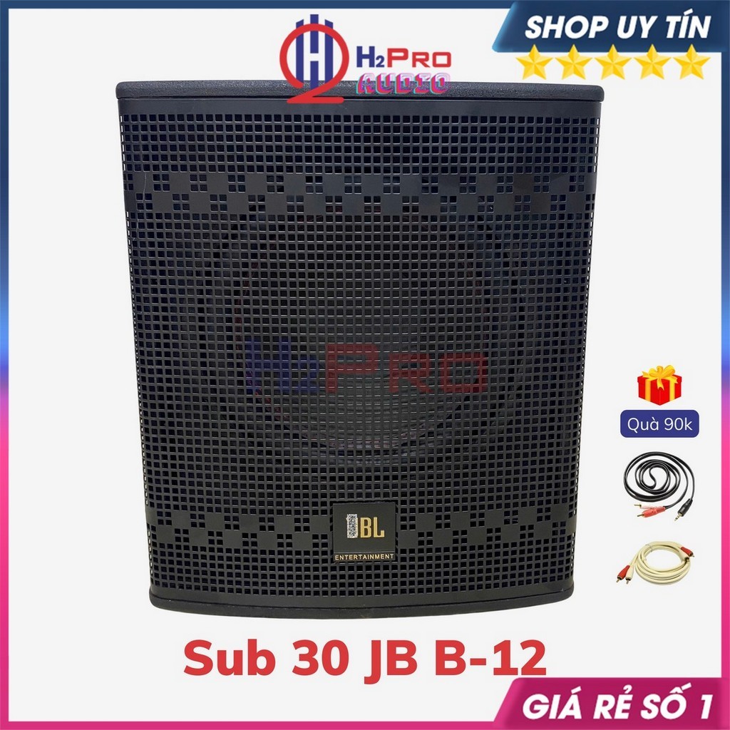Loa Sub JB B12 Bass 30cm Hàng Bãi Cao Cấp 500W – (Tặng Dây Canon + AV) Loa Siêu Trầm Bass 30 Karaoke