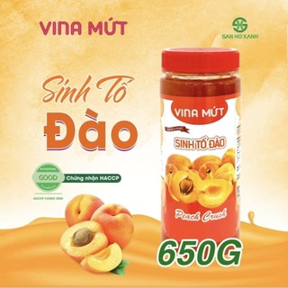 [Sinh tố hũ 650g] Sinh tố Vina Mứt dùng pha chế trà, trà sữa, làm kem, bánh, ya ua, sữa chua, soda,...