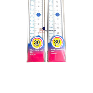 COMBO 2 CÂY Thước thẳng Thiên Long 30 cm SR-031