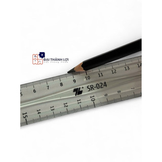 COMBO 2 CÂY Thước dẻo PVC Thiên Long SR-024 ( Giao Màu Ngẫu Nhiên)