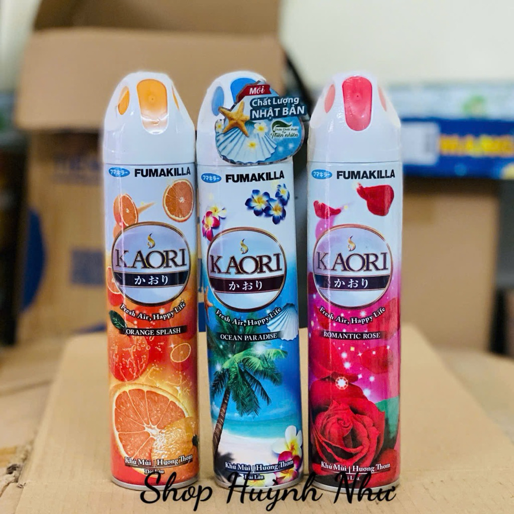 [CHÍNH HÃNG]Xịt phòng Kaori chai 280ml - nước hoa xịt phòng thơm lâu 280ml