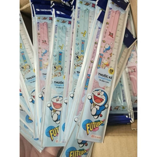 COMBO 5 CÂY THƯỚC THẲNG DORAEMON 20Cm SR-011 ( Giao Màu Ngẫu Nhiên)