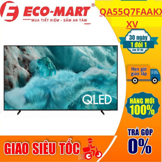QA55Q7F Tivi Samsung QA55Q7FAAKXXV 4K QLED 55 inch 2025 ( Tặng giao lắp đặt miễn phí)