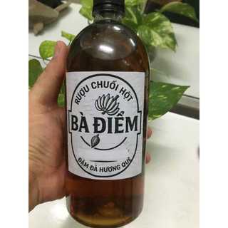 Rượu chuối hột Bà Điểm , thơm ngon , đậm vị