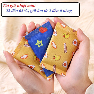  Túi Giữ Nhiệt Cầm Tay Mini Túi Chườm Nóng Ấm Tay 