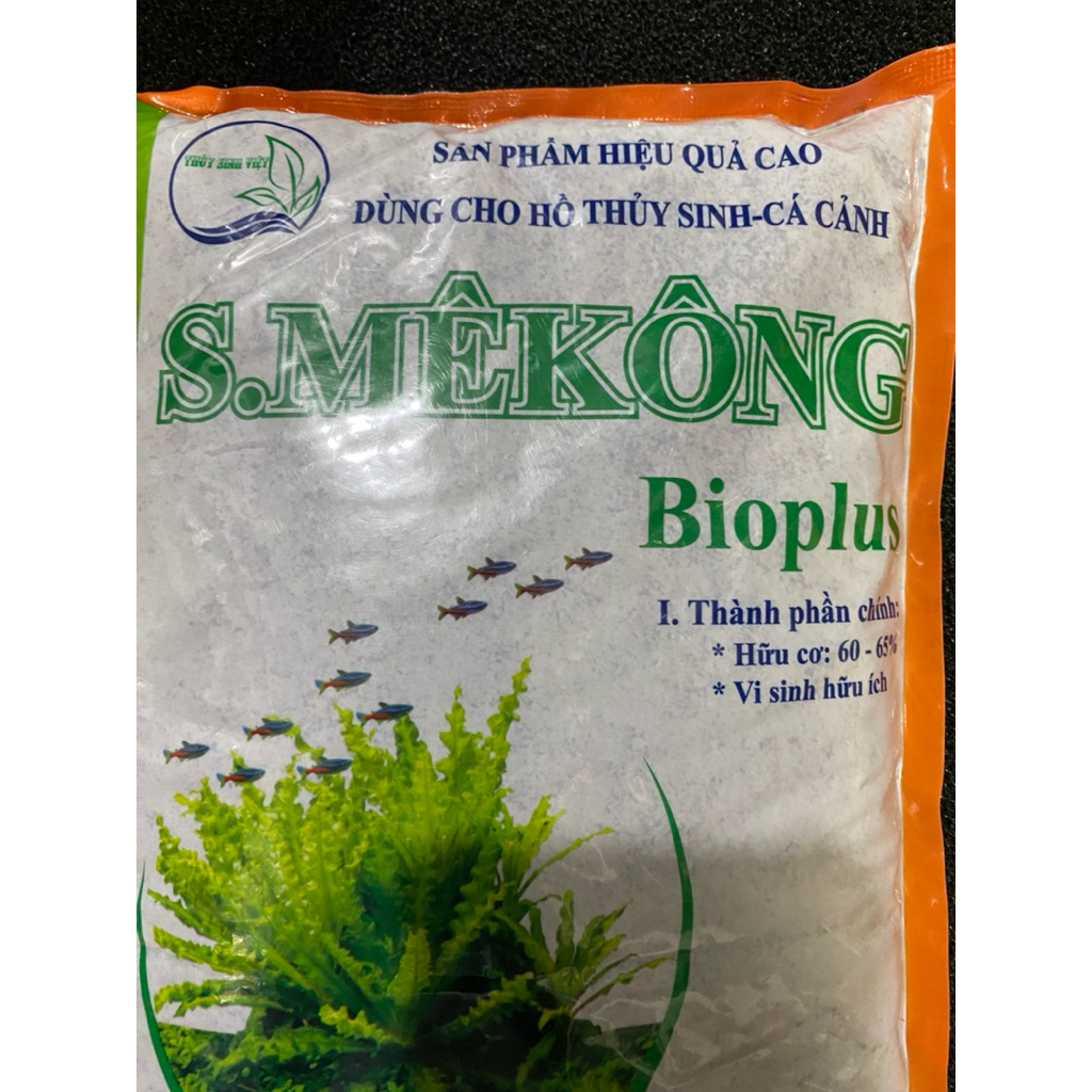 Phân Nền Hồ Cá Thủy Sinh Mekong -Senda 2kg - Đất Nền Trồng Cây Thủy Sinh [MEKONG]