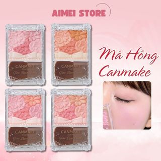  Phấn Má Hồng CANMAKE Glow Fleur Cheeks 6.3g 
