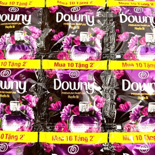 [Dây 10 gói] Nước xả vải Downy nhiều màu