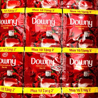 [Dây 10 gói] Nước xả vải Downy nhiều màu