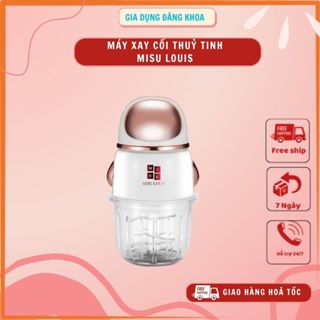  Máy Xay Đa Năng MISU LOUIS M2-68 Xay Thịt Xay Đá Xay Rau Củ | Cối Thủy Tinh Tiện Dụng Lưỡi dao sắc khẻo 