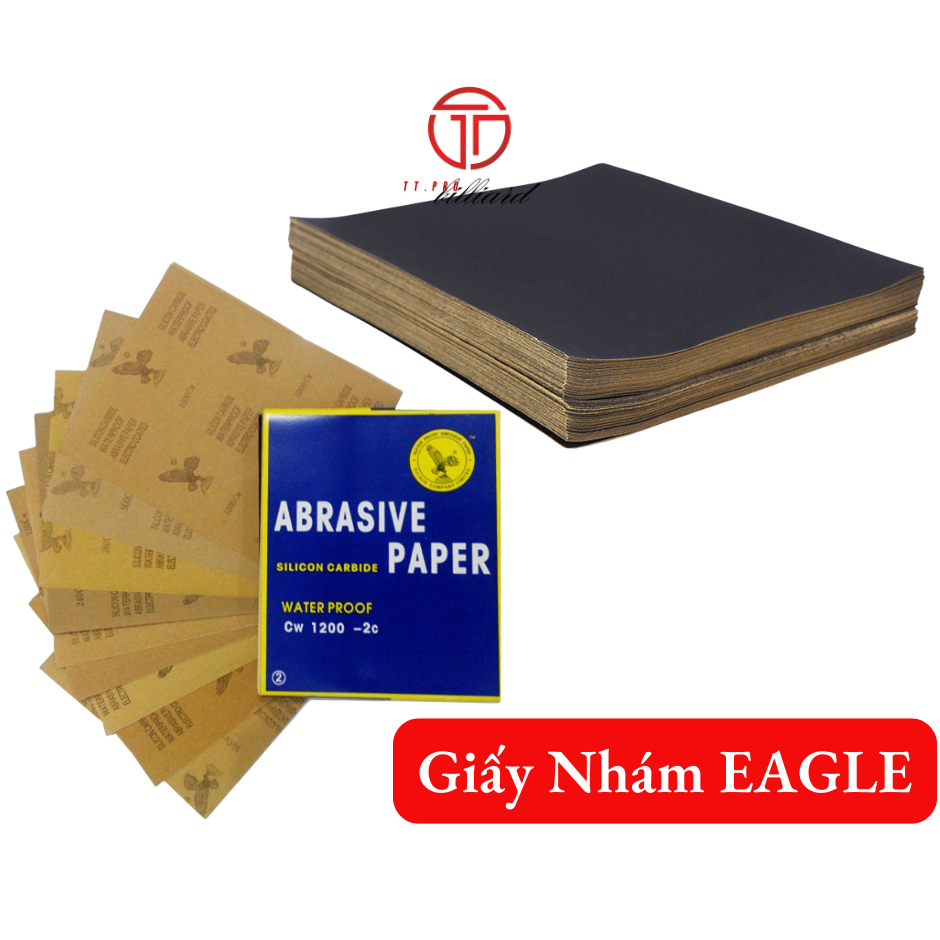 Combo Giấy Nhám 1000 EAGLE Độ Mịn 1000 Chống Thấm Nước Thịnh Tâm