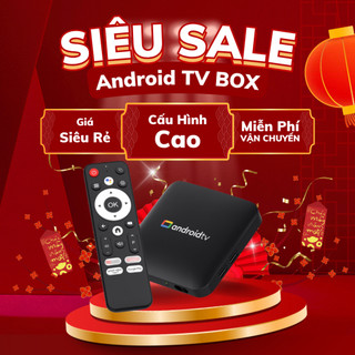   Siêu Phẩm 2025  Android Box Tivi  - Biến Tivi Thường Thành Tivi Thông Minh - Tích Hợp tìm kiếm giọng nói - Bluetooth 