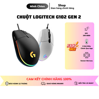Chuột game Logitech G102 / G203 Lightsync LED RGB - Chính hãng BH 12 tháng