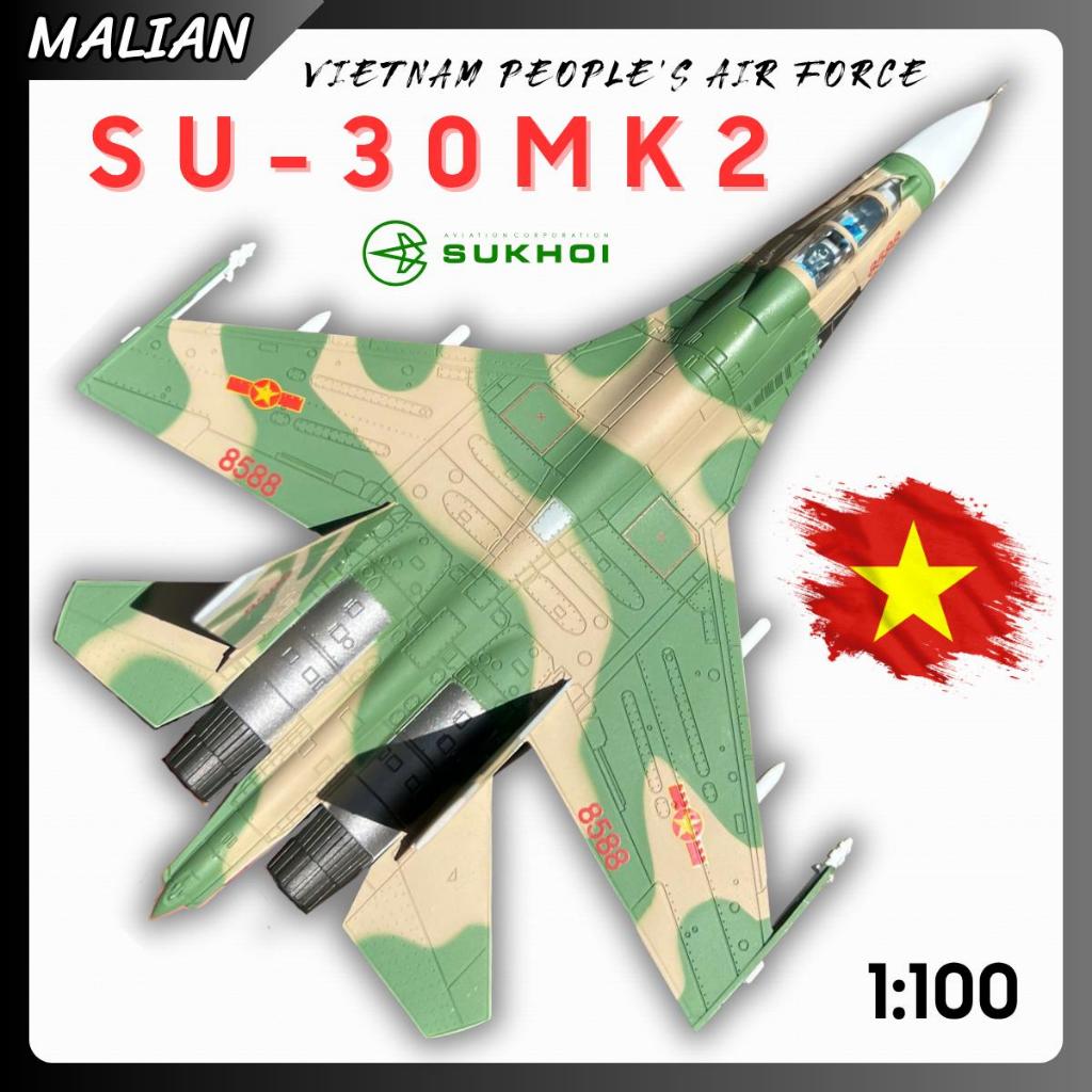 Mô Hình Hợp Kim SU-30MK2 Phiên Bản Đặc Biệt Kỷ niệm 80 Năm Cách Mạng Tháng 8 và Quốc Khánh 2/9 (A80)
