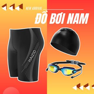 Quần bơi nam chính hãng HAIZID kiểu dáng sport cao cấp co giãn 4 chiều chống thấm tốt,nhanh khô