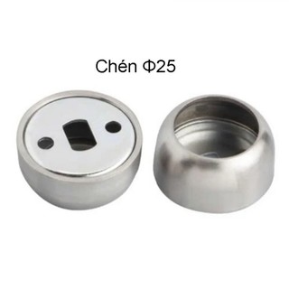 Combo 2 Chén treo thanh suốt  Φ22 - Φ25   ( 1 cặp 2 cái )
