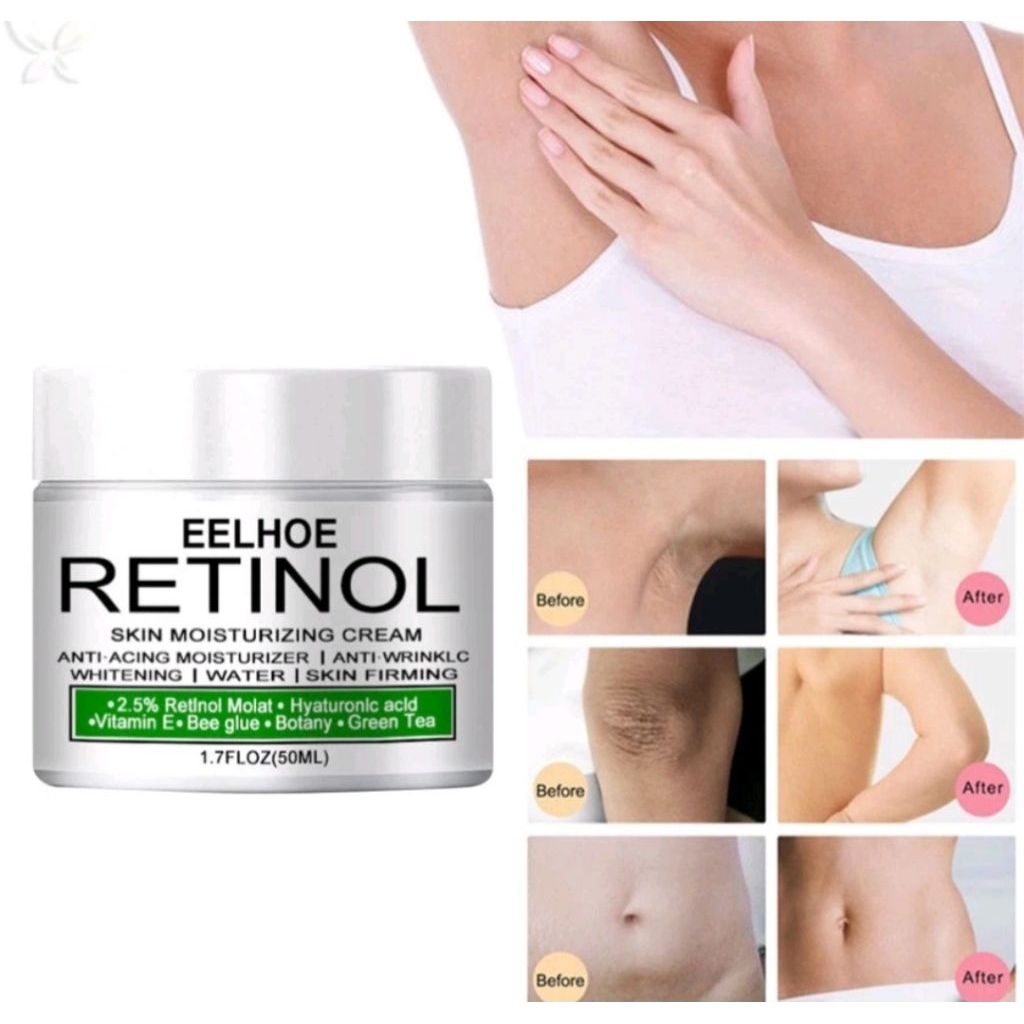 Combo 2 Kem Retinol EELHOE (30ml) Làm Trắng Chống Lão Hoá Vùng Nách, Đâu Gối